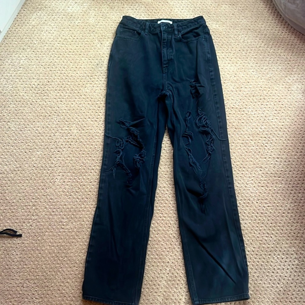 Pacsun High rise ripped jeans!